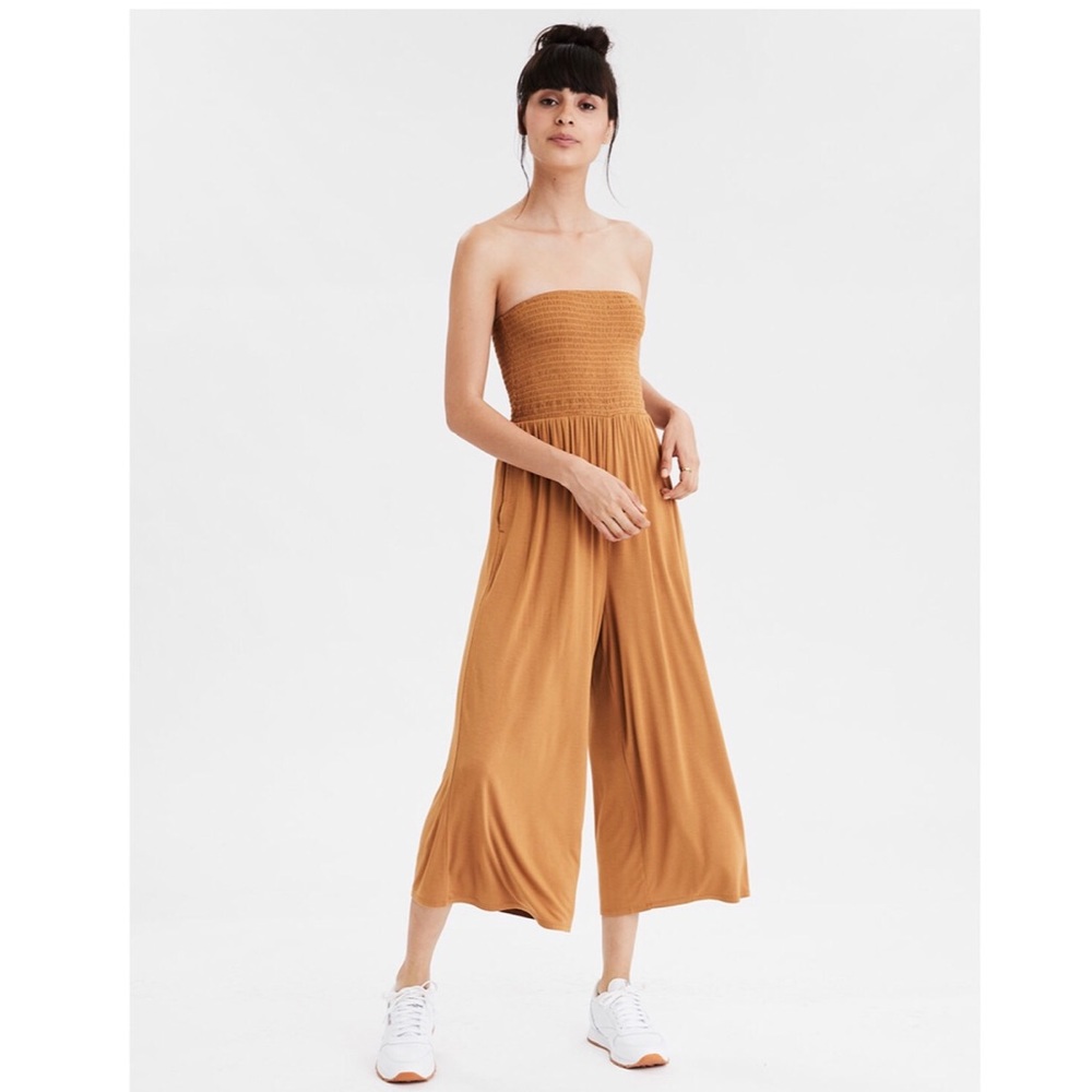 AE Knit Smocked Jumpsuit